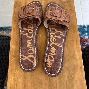 Sam Edelman slide 8.5 medium cognac